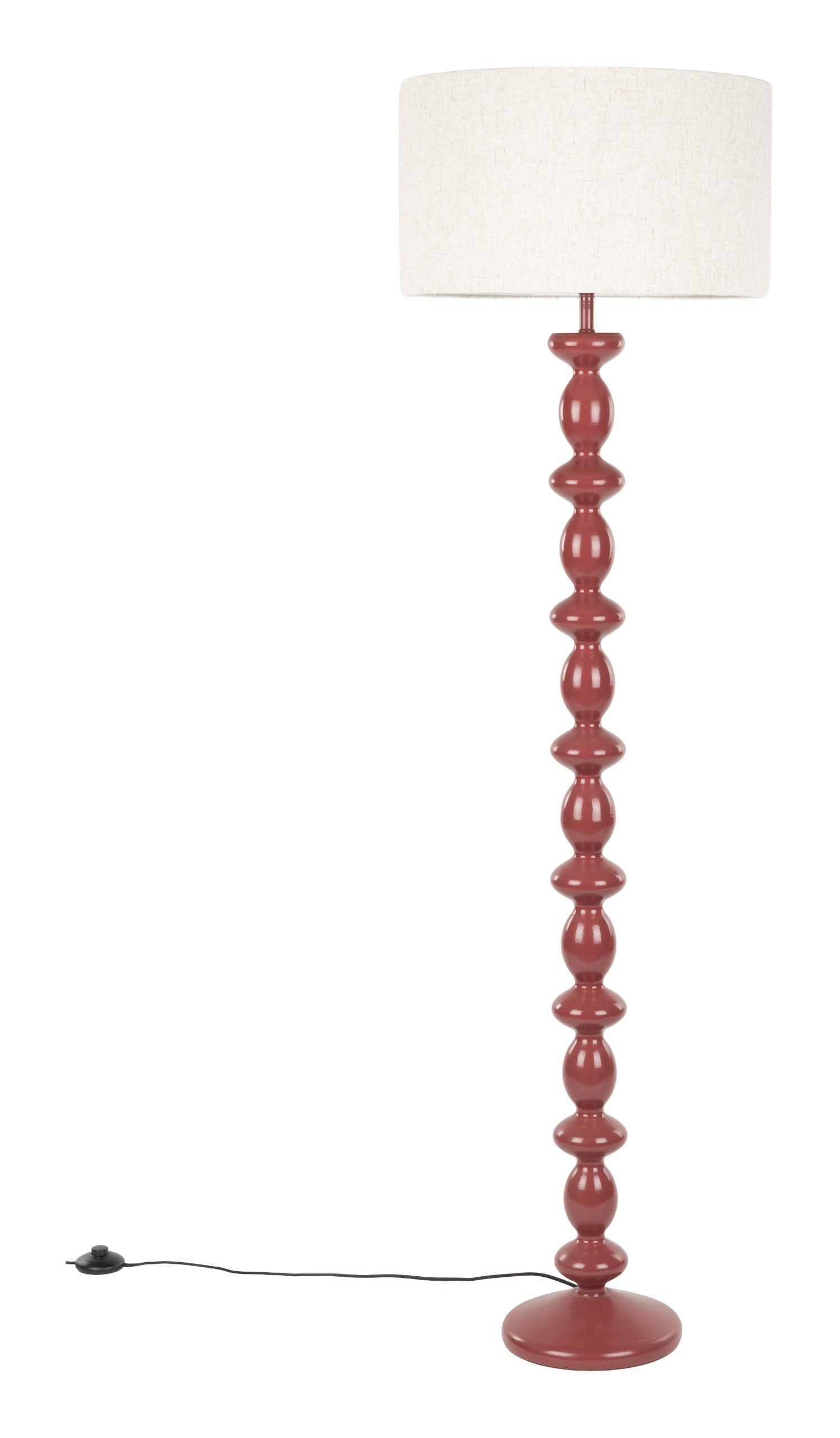 ZILT Vloerlamp Pam 160cm - Roodbruin 1 ZILT Vloerlamp Pam 160cm - Roodbruin