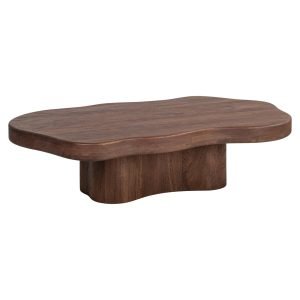 Richmond Organiche Salontafel Sherman Mangohout - Spicebrown, 140 x 85cm - Organisch