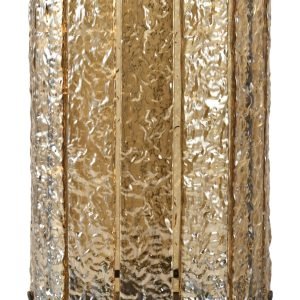 Richmond Windlicht Aura Glas, 40cm - Amber