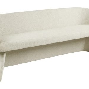 Richmond Eetkamerbank Quiriro 210cm, Bouclé - Naturel