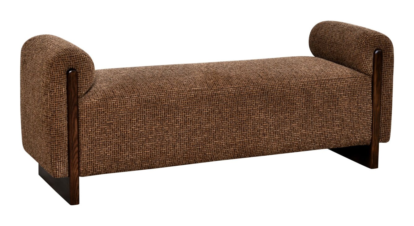 Richmond Bankje Winslov Blockweave, 152cm - Bruin 1 Richmond Bankje Winslov Blockweave, 152cm - Bruin