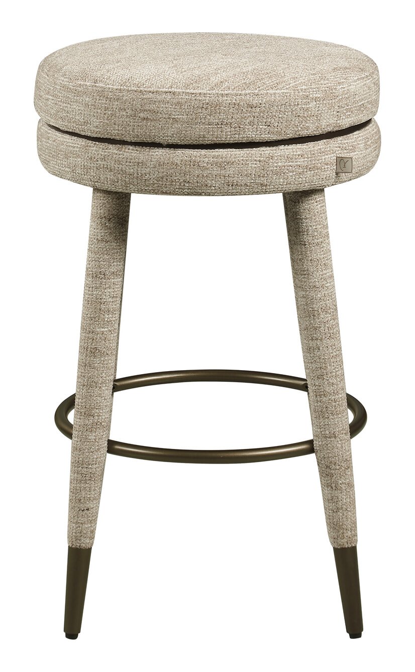 Richmond Draaibare Barkruk Tenashar Softweave stof - Naturel (zithoogte 68cm) 1 Richmond Draaibare Barkruk Tenashar Softweave stof - Naturel (zithoogte 68cm)