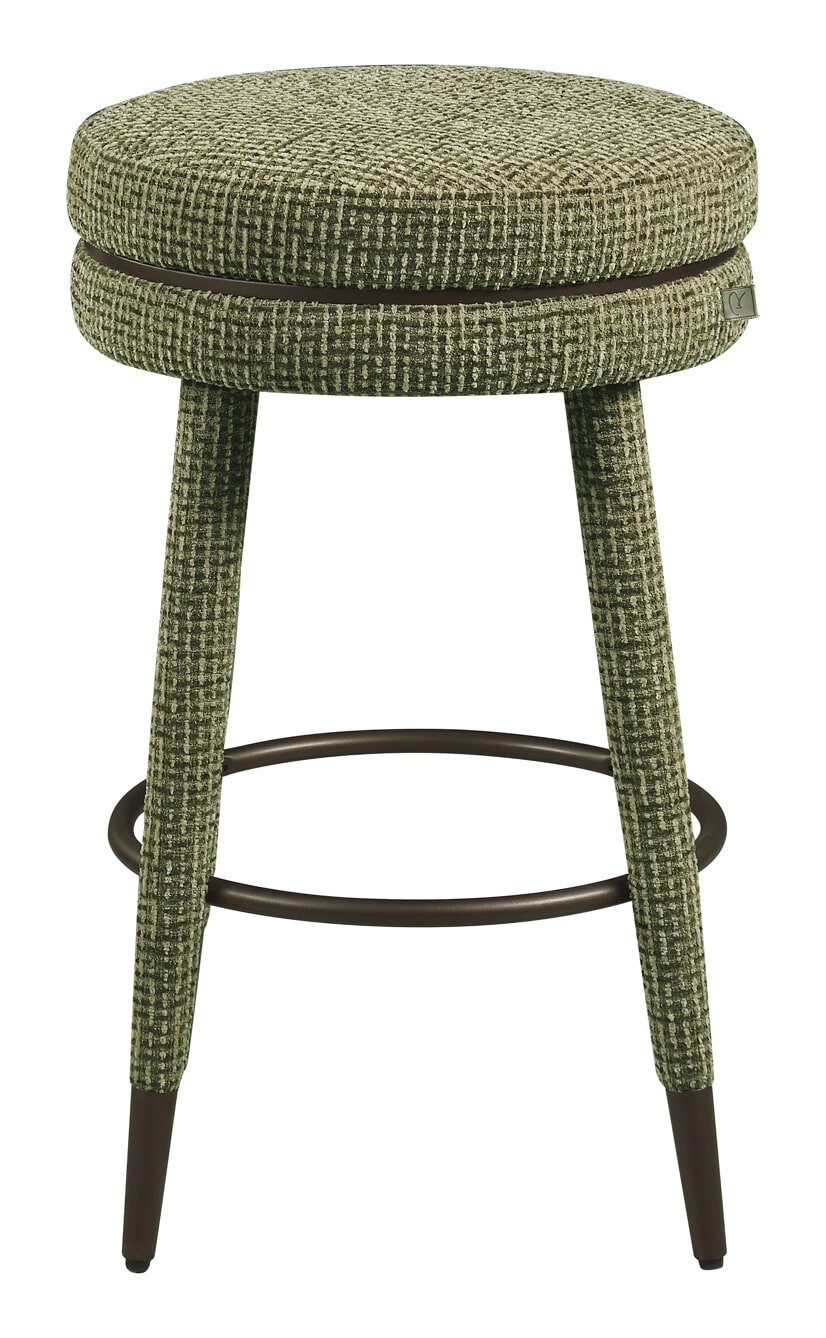 Richmond Draaibare Barstoel Tenashar Blockweave - Groen (zithoogte 68cm) 1 Richmond Draaibare Barstoel Tenashar Blockweave - Groen (zithoogte 68cm)