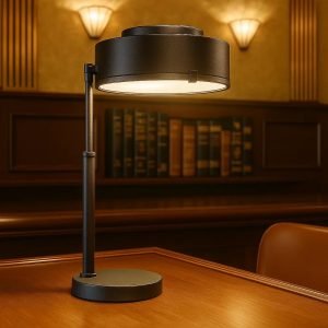 Tafellamp Fox Antiek Zwart
