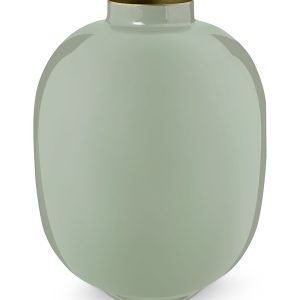 Pip Studio Metalen Vaas Groen 32cm - Officiële Webshop