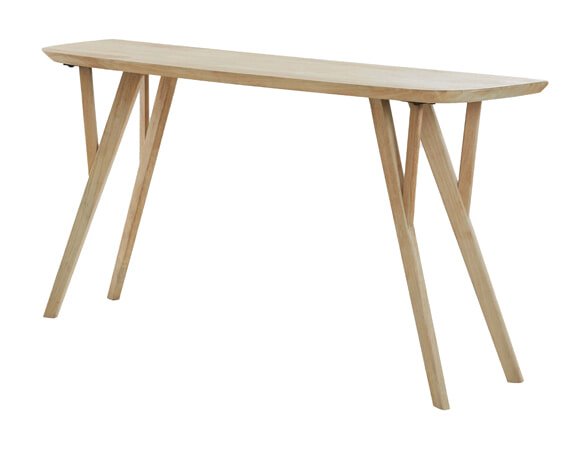 Light & Living Sidetable Quenza Mangohout, 160cm - Naturel 1 Light & Living Sidetable Quenza Mangohout, 160cm - Naturel
