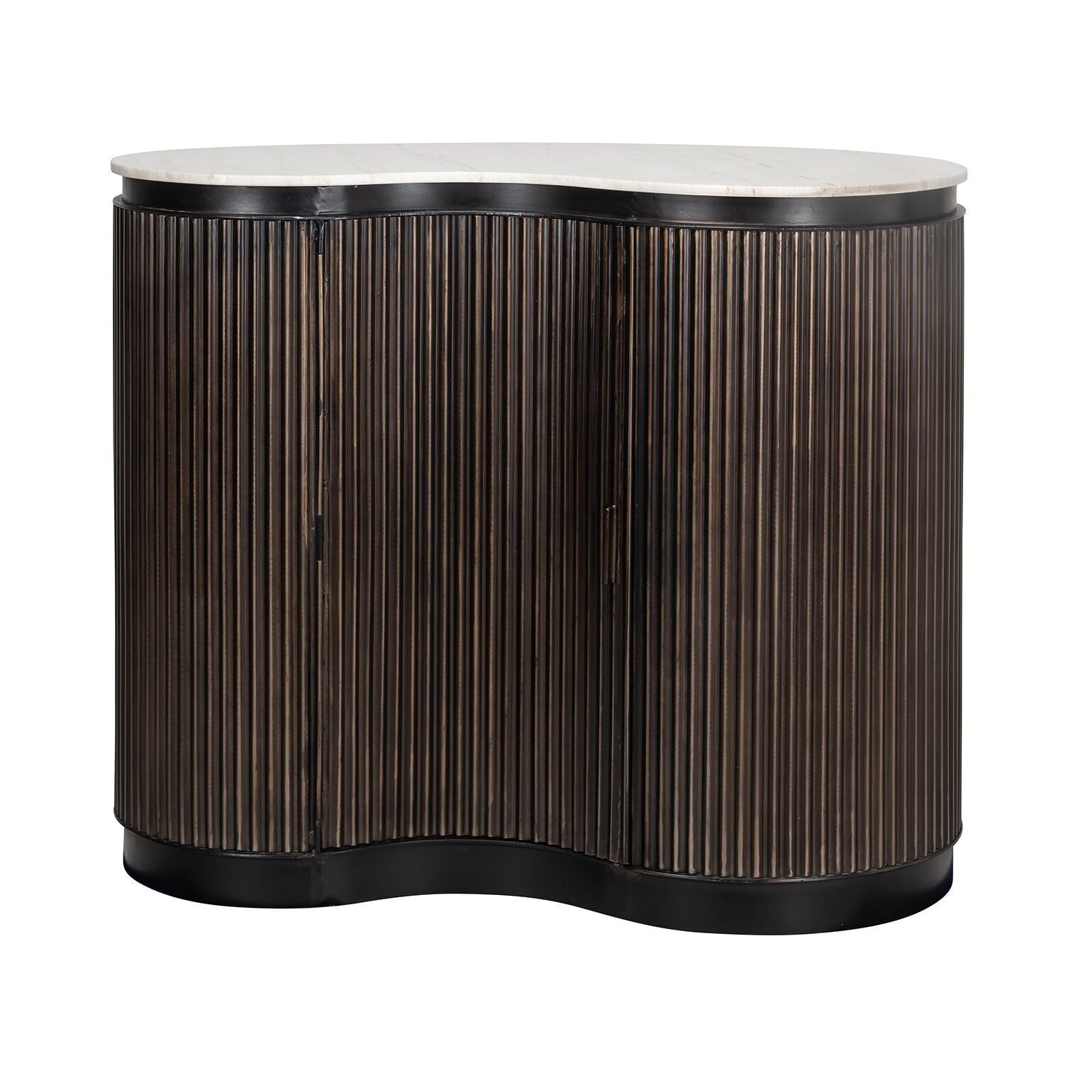 Richmond Organische Bartafel Mayfield Metaal en Marmer, 120 x 75cm - Brons 1 Richmond Organische Bartafel Mayfield Metaal en Marmer, 120 x 75cm - Brons