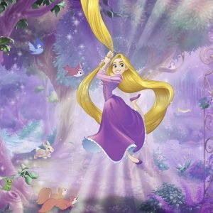 Fotobehang - Rapunzel 368x254cm - Papierbehang
