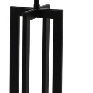 Light & Living Tafellamp Mace 35cm - Mat Zwart (excl. kap)