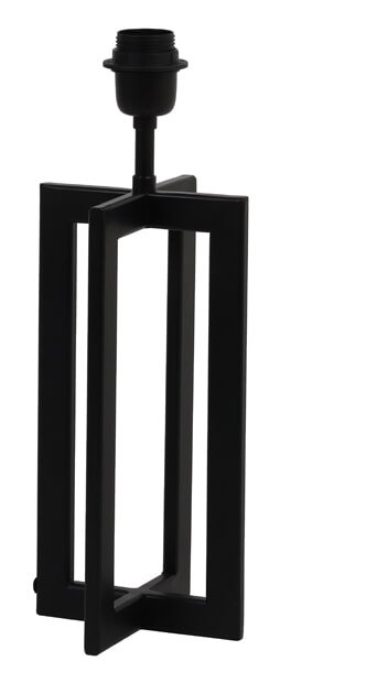 Light & Living Tafellamp Mace 35cm - Mat Zwart (excl. kap) 1 Light & Living Tafellamp Mace 35cm - Mat Zwart (excl. kap)