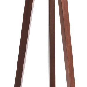 Light & Living Vloerlamp Troina Mangohout, 118cm (excl. kap) - Bruin