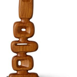 HKLIVING Sculptuur Hand Carved Mangohout, 71cm - Naturel