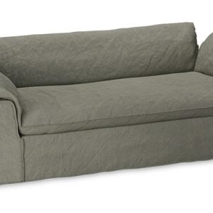 HKliving Hoes voor Bank Nomad Linnen, 244cm - Army Green