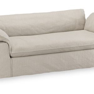 HKliving Hoes voor Bank Nomad 244cm, Stof - Ivoor