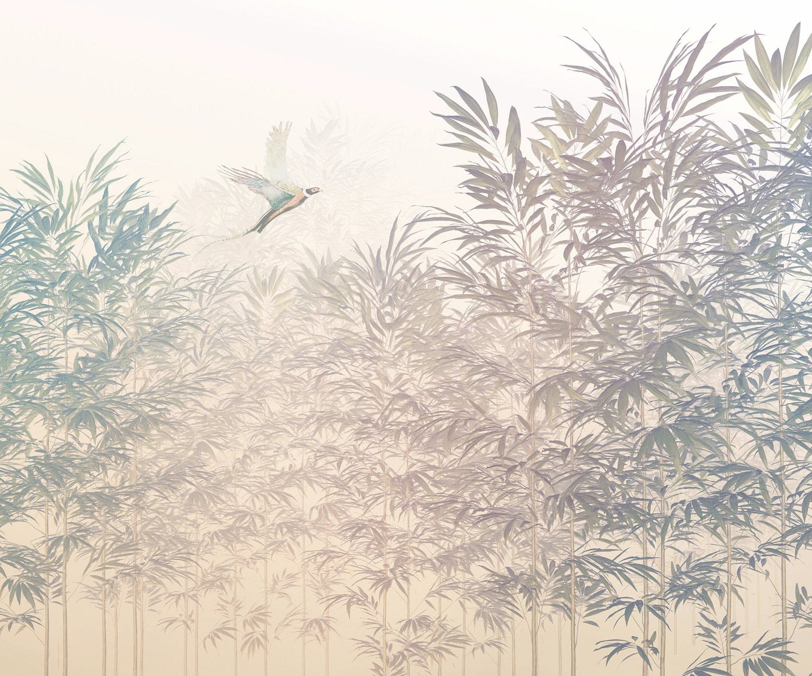 Fotobehang - Bamboo Paradise 300x250cm - Vliesbehang 1 Fotobehang - Bamboo Paradise 300x250cm - Vliesbehang