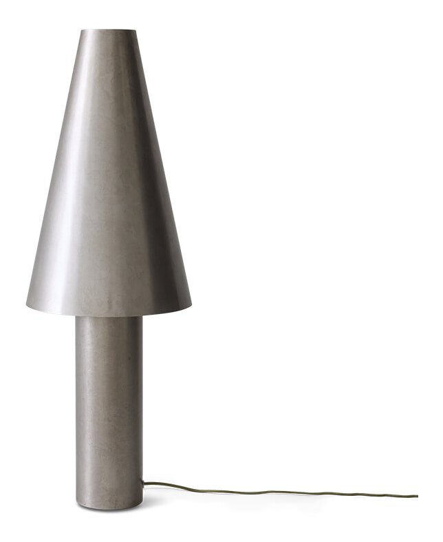 HKliving Tafellamp Metal 71cm - Zilver 1 HKliving Tafellamp Metal 71cm - Zilver