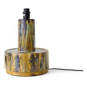 HKliving Lampvoet Base Keramiek - Groen (excl. kap)