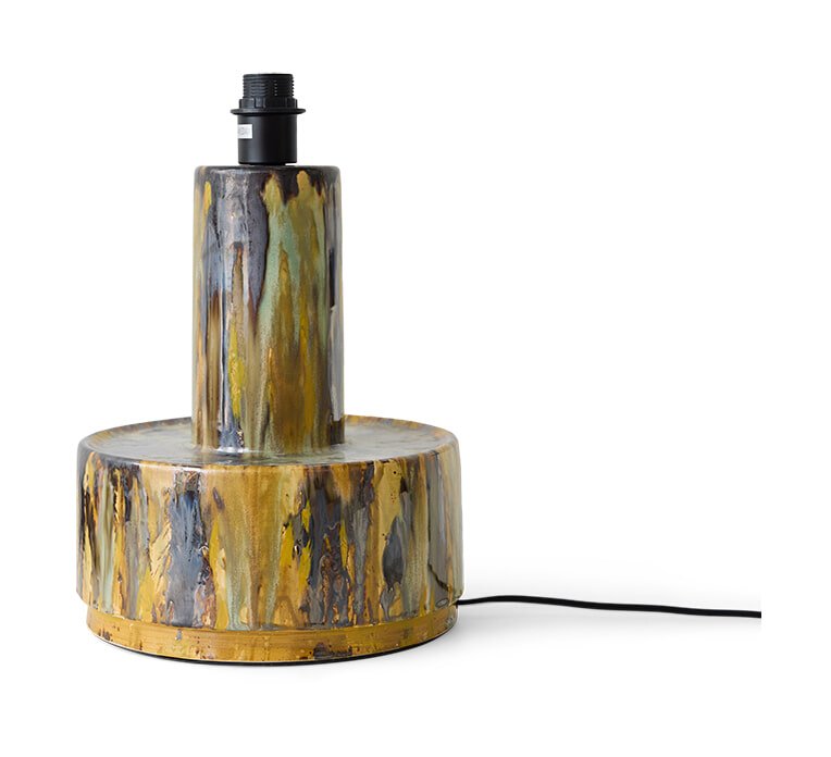 HKliving Lampvoet Base Keramiek - Groen (excl. kap) 1 HKliving Lampvoet Base Keramiek - Groen (excl. kap)