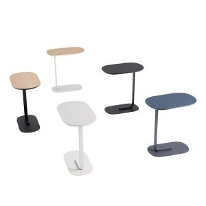 Relate Bijzettafel - Eikenfineer / Zwart