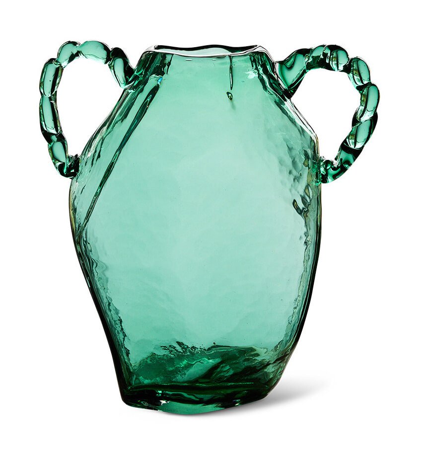 HKliving Vaas Nienke Glas, 33cm - Sapphire 1 HKliving Vaas Nienke Glas, 33cm - Sapphire