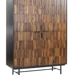 Tower Living Opbergkast Dimaro Sheesham- en mangohout, 160 x 120cm - Bruin