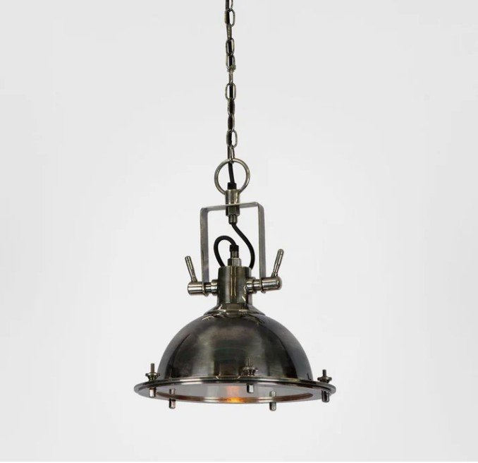 Hanglamp Beaufort Antiek Zilver 1 Hanglamp Beaufort Antiek Zilver