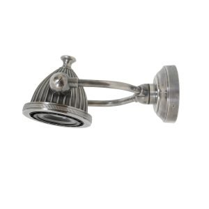 Wandlamp Benton Antiek Zilver