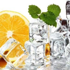 Fotobehang - Lemon and Ice 375x250cm - Vliesbehang
