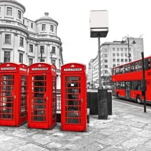 Fotobehang - London 375x250cm - Vliesbehang