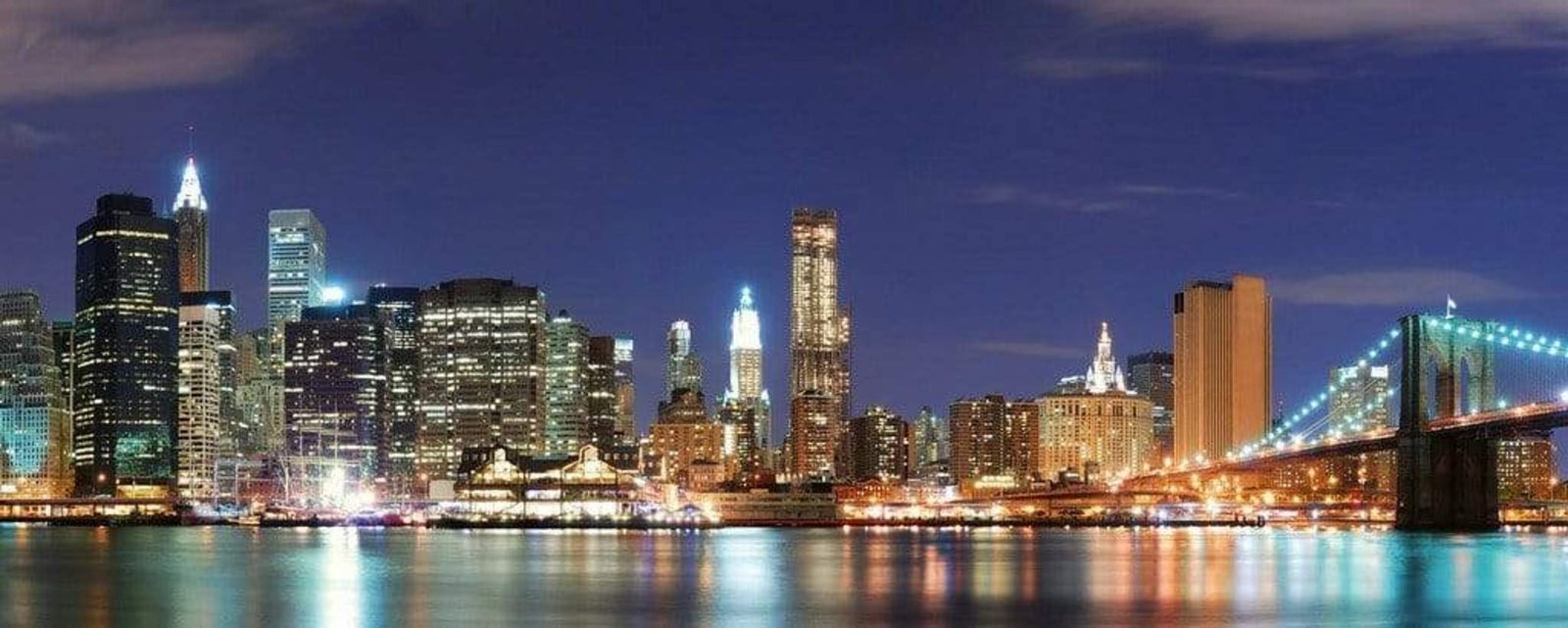 Fotobehang - Manhattan 375x150cm - Vliesbehang 1 Fotobehang - Manhattan 375x150cm - Vliesbehang