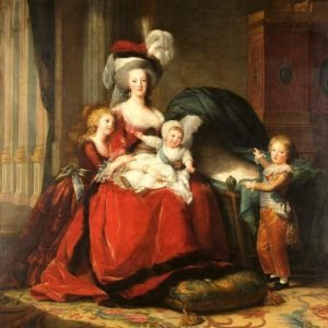 Fotobehang - Marie Antoinette 225x250cm - Vliesbehang