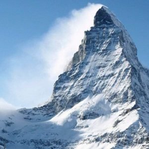 Fotobehang - Matterhorn 375x250cm - Vliesbehang