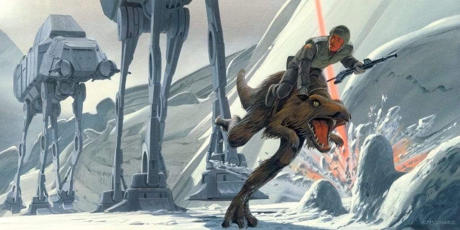 Fotobehang - Star Wars Classic RMQ Hoth Battle Ground 500x250cm - Vliesbehang 1 Fotobehang - Star Wars Classic RMQ Hoth Battle Ground 500x250cm - Vliesbehang