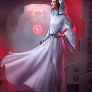 Fotobehang - Star Wars Classic Leia 200x250cm - Vliesbehang