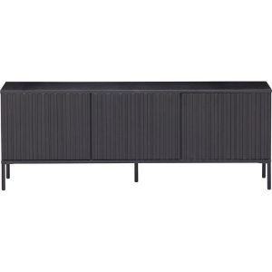 Tv-meubel Gravure New 150 cm Grenen Zwart