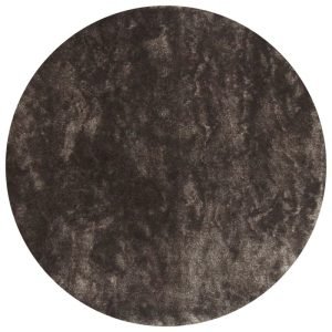 Vloerkleed Leya rond bruin 15