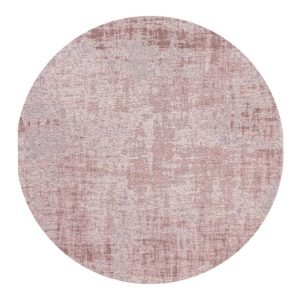 Vloerkleed Rovinj rond roze 43