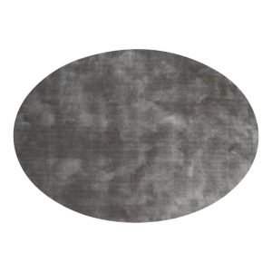 Vloerkleed Cowan ellips grijs 23