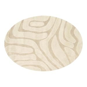 Vloerkleed Chase ellips creme 12