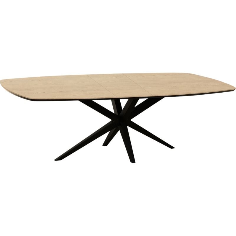 Eettafel Wexford Deens ovaal uitschuifbaar 1 Eettafel Wexford Deens ovaal uitschuifbaar