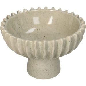 Schaal Zera Beige