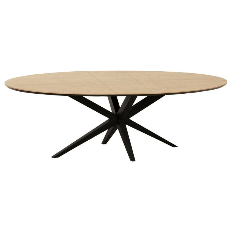 Eettafel Wexford Ovaal uitschuifbaar 1 Eettafel Wexford Ovaal uitschuifbaar