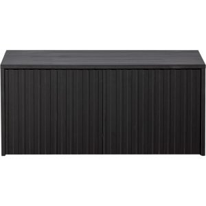 Kistbank Gravure New Grenen Zwart