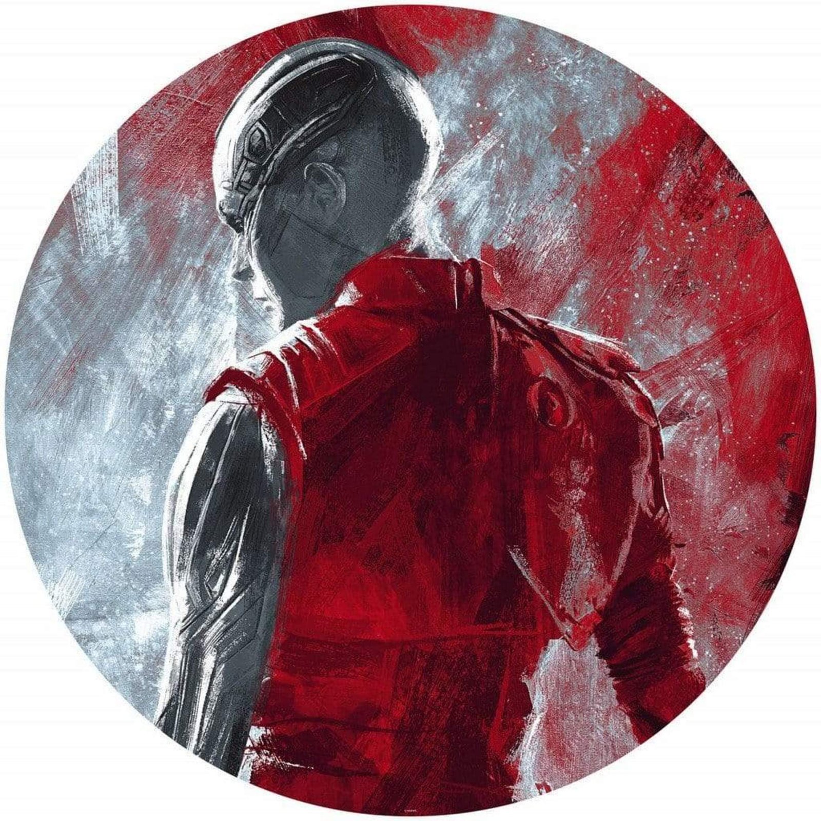 Fotobehang - Avengers Painting Nebula 125x125cm - Rond - Vliesbehang - Zelfklevend 1 Fotobehang - Avengers Painting Nebula 125x125cm - Rond - Vliesbehang - Zelfklevend