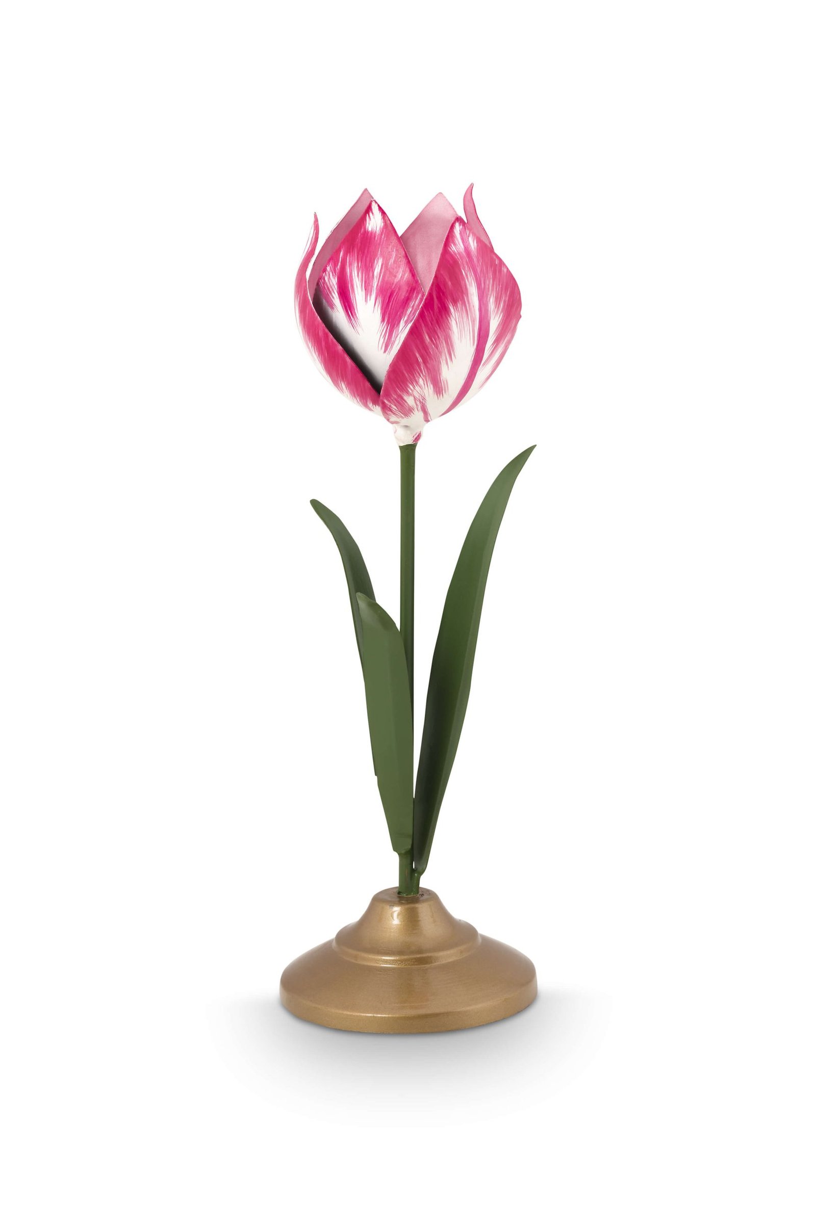 Pip Studio Kaarsenhouder Metaal Tulp Roze 26cm - Officiële Webshop 1 Pip Studio Kaarsenhouder Metaal Tulp Roze 26cm - Officiële Webshop