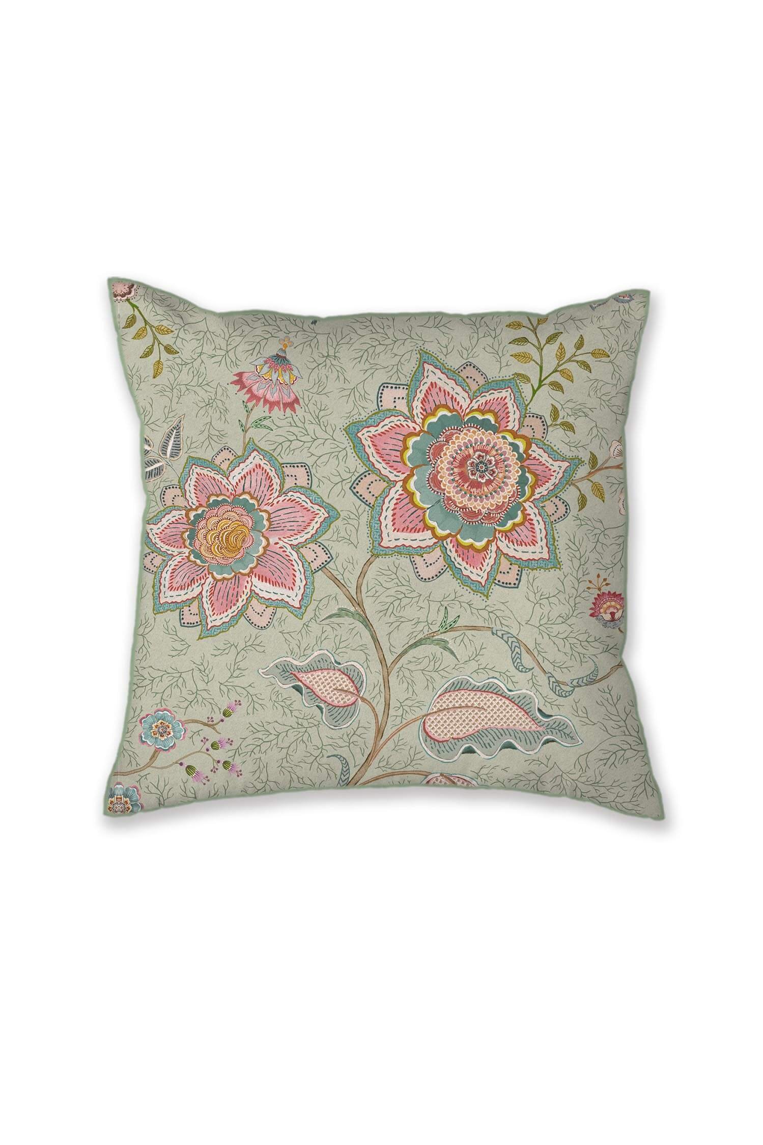 Pip Studio Sierkussen Mumbai Morning Lichtgroen - Officiële Webshop 1 Pip Studio Sierkussen Mumbai Morning Lichtgroen - Officiële Webshop