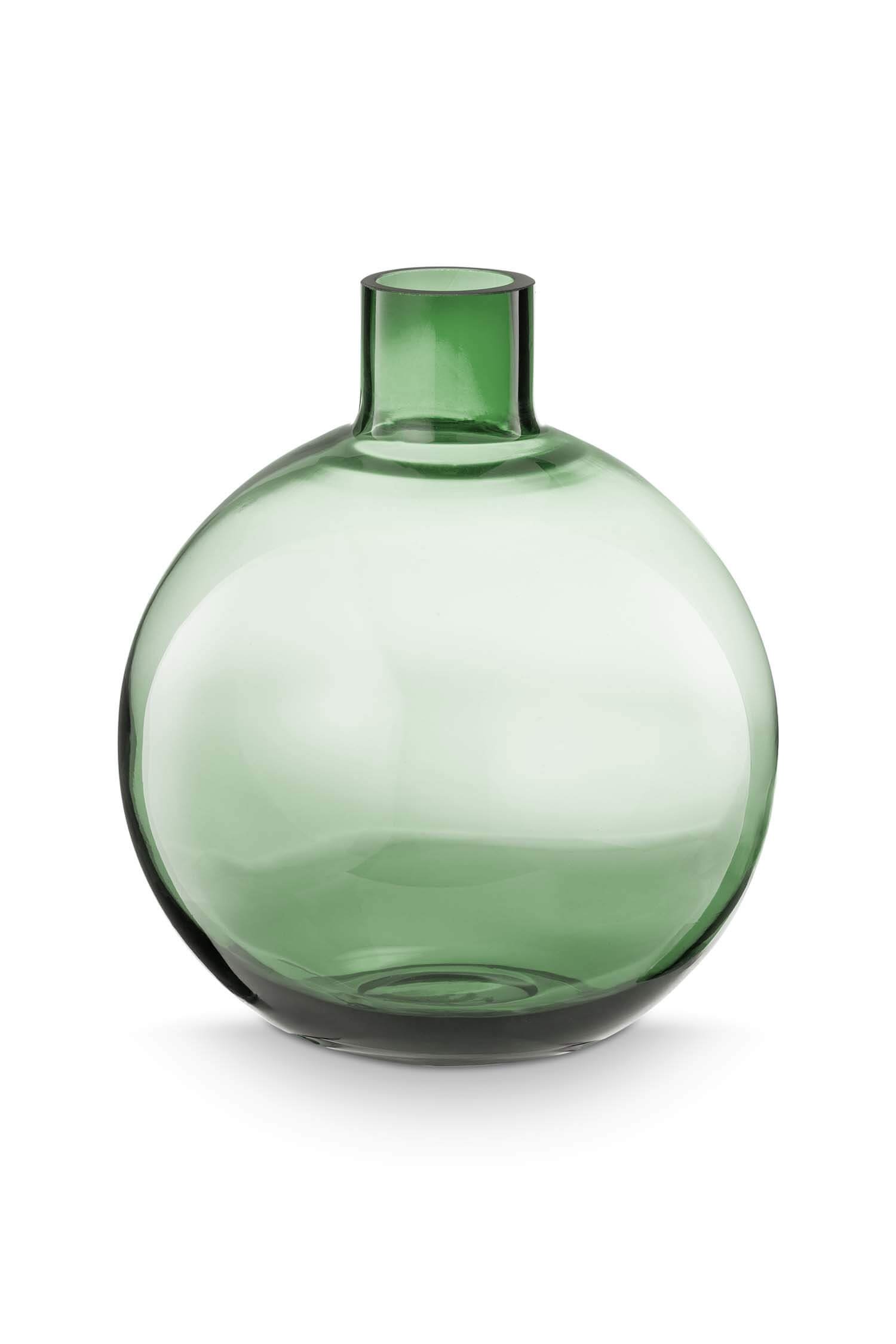 Pip Studio Vaas Glas Groen 22cm - Officiële Webshop 1 Pip Studio Vaas Glas Groen 22cm - Officiële Webshop