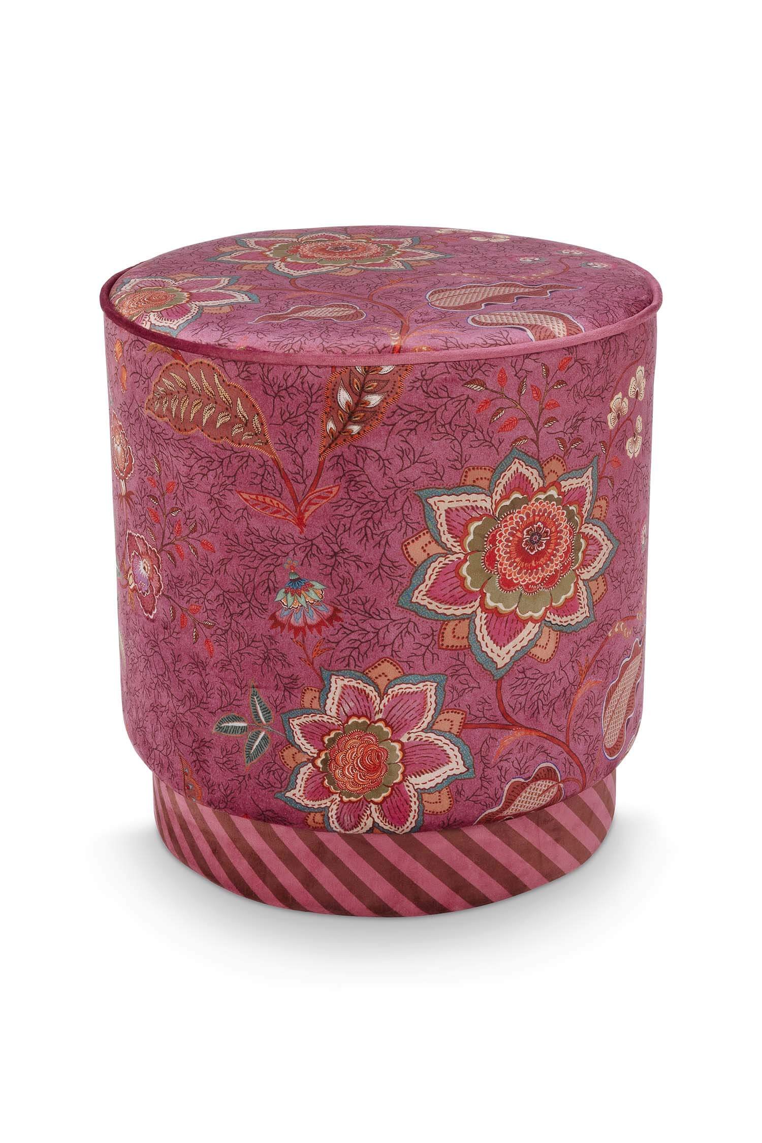 Pip Studio Poef Mumbai Morning Roze - Officiële Webshop 1 Pip Studio Poef Mumbai Morning Roze - Officiële Webshop